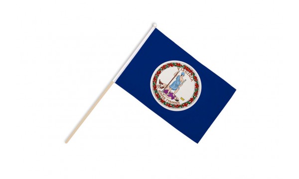 Virginia Hand Flags